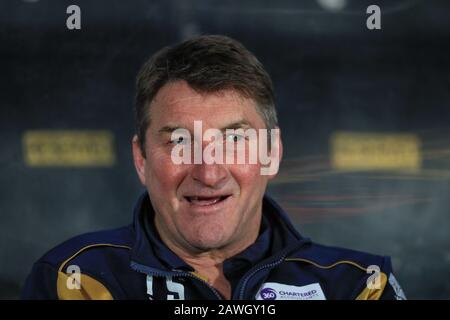 7th Febbraio 2020, KC Stadium, Hull, Inghilterra; Betfred Super League, Hull FC / Hull Kingston Rovers : Tony Smith allenatore capo di Hull KR Foto Stock