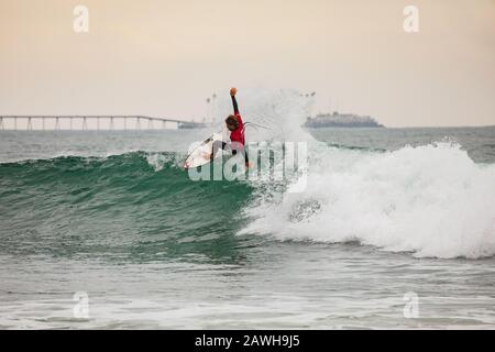 Pro Surfer Conner Caffè Foto Stock