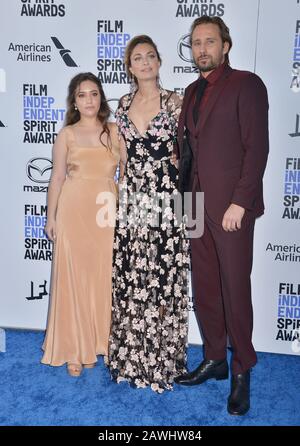 Los Angeles, Stati Uniti. 08th Feb, 2020. Gedeone Arlon, Matthias Schoenaerts, Laure De Clermont-Tonnerre 232 Partecipa Al 2020 Film Independent Spirit Awards Il 08 Febbraio 2020 A Santa Monica, California Credit: Tsuni/Usa/Alamy Live News Foto Stock