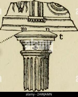 Architettura . Fig. 19. e..---. Fig. Scheda IIa  G e K D. C. Foto Stock