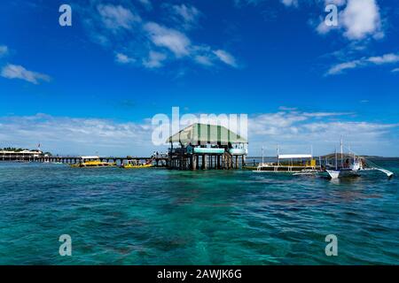 Isola Di Nalusuan A Cebu, Filippine. Foto Stock