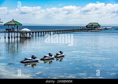 Isola Di Nalusuan A Cebu, Filippine. Foto Stock