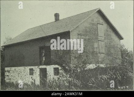 Rapporto annuale dell'Associazione Dei Coltivatori Di Frutta dell'Ontario, 1904 . Bacche nere coltivate in frutteto giovane a G. C. Caston s, Craighurst, Ont.. Fruit House ol W. H. Dempsey, Trenton, Ont. Capacità circa 3.000 barili di mele.(Illustrando il rapporto del Prof. Hutts, pagina 87). 61 Foto Stock