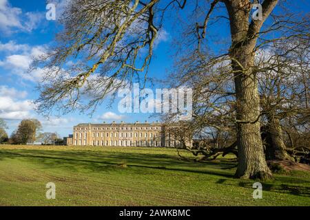 Petworth House and Park, una tenuta di campagna in West Sussex, Regno Unito Foto Stock