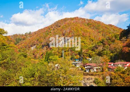 Area geopark del Monte kurikoma, prefettura di Iwate, Tohoku, Giappone. Foto Stock