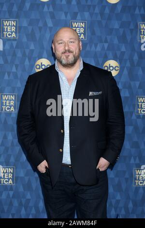 ABC Winter TCA Party Arrivals at the Langham Huntington Hotel on January 8, 2020 in Pasadena, California Featuring: Will Sasso Where: Pasadena, California, United States When: 08 Jan 2020 Credit: Nicky Nelson/WENN.com Foto Stock