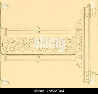 Mobili con candelabri e decorazioni interne. M^i. fca i -M fil. Cf ^^ i4 © Foto Stock