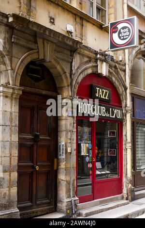 Hot-Club, Jazz Club, Lione, Francia Foto Stock