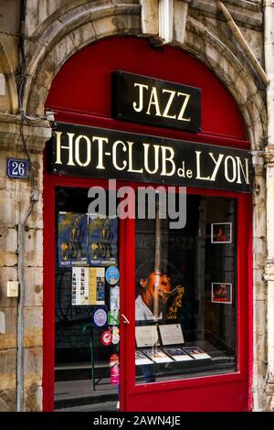 Hot-Club, Jazz Club, Lione, Francia Foto Stock