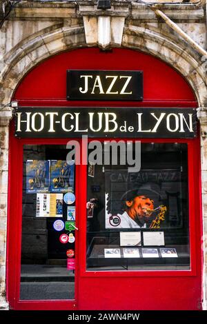 Hot-Club, Jazz Club, Lione, Francia Foto Stock