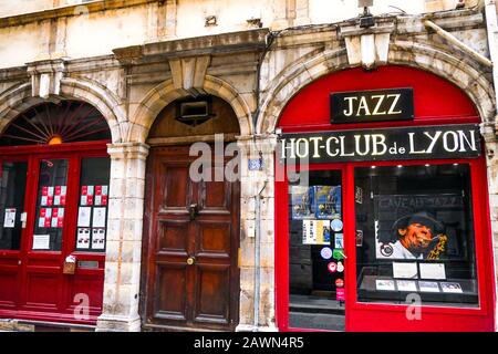 Hot-Club, Jazz Club, Lione, Francia Foto Stock