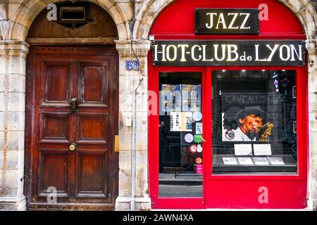 Hot-Club, Jazz Club, Lione, Francia Foto Stock