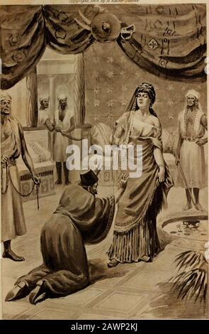 Racconti della tragedia e della commedia della vita con una prefazione critica . unne. L'ODALISQUE DI SENICHOU 9 Si Gettò giù sui cuscini, e begantò fumo un lungo tubo, che una schiava femmina handedto lei sulle sue ginocchia. A un segno da lei i eunuchstied i piedi di mans miserabili alla pole, da cui le suole del colpevole sono state sollevate, e ha iniziato la punizione eterrible. Già al decimo colpo themerchant cominciò a ruggire come un animale selvaggio, ma il wifewhei che aveva tradito rimase inmosso, carrelesslyblowing i wreaths blu di fumo in air.Resting sul suo bel braccio, ha guardato il suo Foto Stock