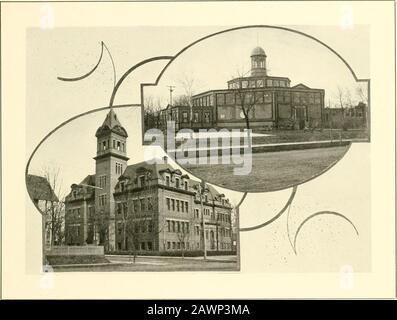 Asbury Park E Ocean Grove. Biblioteca HALL.UNA reliquia del più vecchio Asburj Park che, sotto la supervisione di un'associazione ufficiale di biblioteca, si è sviluppato in un durevole monumenl su GrandAvenue, il grande residenl ial purfare &lt;•( la città. Library Hall è una scena di gaiety invernale ed è un istituto educativo qui le lezioni sono consegnate da eminenti relatori plal forma. Ha ;i grande e bella sala di montaggio e sale di lettura gratuite. La biblioteca è aumentata dall'anno t anno i&gt;&gt; sottoscrizione pubblica .tinl è ora diventata una raccolta notevole.. Nn;n SCUOLA Questo è Foto Stock