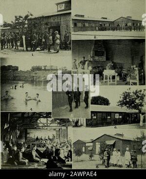 Storia dello YMCAin la zona di le Mans. Del 1919, quando le truppe vicino a 30.000 si sono scaldate sopra il campo, per lo più Novantunesimo e Novantunesimo Divisioni. La situazione di questa capanna, attraverso il campo dal Rifugio Harrah, lo ha reso particolarmente utile. Mentre le autorità militari formavano i loro piani di un campus permanente da utilizzare per la concentrazione e la spedizione di truppe a thecoast invece che al fronte. Il generale Logan ha deciso che nel centro del campo dovrebbe esserci una grande area di benessere, contenente edifici di tutte le Associazioni di benessere. Georgia Flut, l'Auditorium, e più tardi un hangar enorme Foto Stock