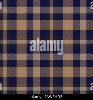 Classico e moderno di tartan scozzese Seamless Pattern - questo è un classico plaid, a scacchi, tartan disegno adatto per la stampa di magliette, tessuti e prodotti tessili Illustrazione Vettoriale