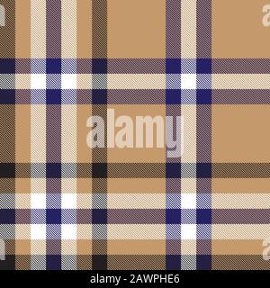 Classico e moderno di tartan scozzese Seamless Pattern - questo è un classico plaid, a scacchi, tartan disegno adatto per la stampa di magliette, tessuti e prodotti tessili Illustrazione Vettoriale