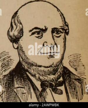 Araldo cristiano e segni dei nostri tempi . J. E. McDonald.suo padre essendo un coltivatore. Sua madre era alady di cultura e di uno scrittore intelligente. Josephwas educato nel Wabash College e AsburyUniversity. Insegnò a scuola a Williams-port, nascosto., e successivamente tendeva a conservare in hisconfratelli impiegano, nel frattempo studiando legge, serate. Entrò in politica nel 1843, beingelected Procuring Attorney della sua contea. La sua carriera successivamente era costantemente al rialzo, andhe è stato eletto Attorney-Geneial e U. S. Senator, quest'ultimo nel 1874. Mentre in con-gress era un membro attivo, partecipatingin quasi tutto il grande dibattito Foto Stock