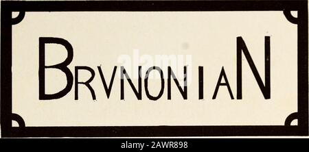 Liber brunensis . Brunonian Walter Brooks Henderson Editor-In-Chief Richard Day Allenbusiness Manager Maxwell Krause 10brown Studio Frank Leforre^ Mansur 10exchange Dipartimento Harold Leslie Wheeler 10 Robert Cushman Murphy 11books E Gioca L'Associato Editorsmaurice Jacob Wessel 11 Ellis Laurie Yatman 11 Arthur Franklin Newell 12 Fred Clarence Perry 12 William Henderson Robertson 12 1. **1 j| f H ?%ji^-. ^^ t^ / / i r Wessel Robertson YatTTian Newell Krause Perry Mansur Wheeler HeTi^ersoTi Allen Murphv Foto Stock