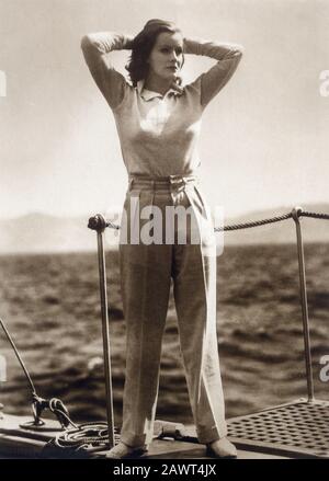 GRETA GARBO in ' The Single Standard ' ( 1929 - Donna che ama ) di John S. Robertson - MGM - Metro Goldwyn Mayer - FILM - CINEMA - donna in Foto Stock