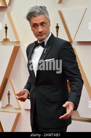 Los Angeles, Stati Uniti. 09th Feb, 2020. Taika Waititi arriva per i 92nd Academy Awards annuali al Dolby Theatre nella sezione di Hollywood di Los Angeles domenica 9 febbraio 2020. Foto di Jim Ruymen/UPI Credit: UPI/Alamy Live News Foto Stock