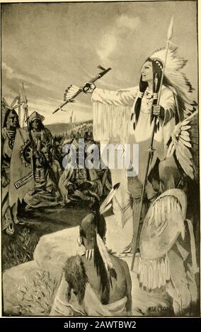 Home scuola di storia americana; abbracciando la crescita e i risultati del nostro paese dai primi giorni di scoperta e di insediamento al presente anno ricco di eventi .. . Un COLONIAII LINO-WHEEL. Meglio. HIAWATHA, FONDATORE DELLA LEGA IROQUOIS? Era cnnitomd &lt;,r llie Mohawk. Oneida. Onondaga. Cayuga, Seneca e Tusi deserto una repubblica barbarica, con legami di Unione che potrebbe ; CRESCITA DELLE COLONIE AMERICANE. 73 Foto Stock