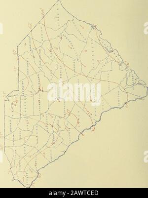 Dati Climatologici, Carolina Del Sud. RALEIGH, N. C. WEATHER BUREAU OFFICEDE24 NOVEMBRE 1906. I O O O O I-^? V. X. &lt; z;o. O, rni;i;i;. HLC (Lima rol.cxiU al. KKlOlM: S(M Til CAKol.LNA SKCCTLON. 75 1. s. Di.iAKTMiNr oi A(.Ricri;rrKi SlRVlCE i&gt;I Till; METEO HUREAU. SEDE CENTRALE: WASHINGTON, D. C. SOUTH CFLROLILNR SECTION, J. W. BAUER, Direttore di Sezione. V.M.. IX. Co. i.rMuiA, 8. (.. Ocro.KK. LHKi. N.10. GENEKAIi RIEPILOGO. Il cuiTOiit ottobre wiis il più freddo dal 1890, e a somestations era il più freddo di record. Hitrli tenii)erature e generalmente Cu)udv weatlier con frequenti piogge pre Foto Stock