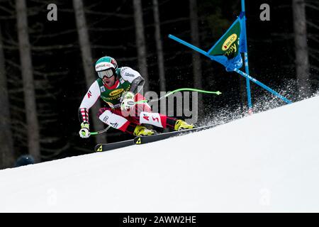 La Val Gardena, Italia il 20 dicembre 2019. KRIECHMAYR Vincent durante il pre gara ispezione della Saslong corso per l'Audi FIS Coppa del Mondo di sci alpino maschile Foto Stock