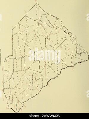 Dati Climatologici, Carolina Del Sud. RALEIGH, N. C.WEATHER BUREAU OFFICE FEBRAARY 2S. 1906. V// :y o WMPH&lt;1Q^ H &lt; O. Foto Stock