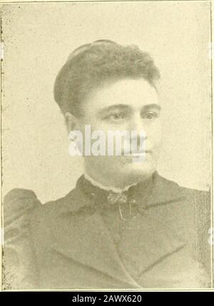 La famiglia Cantrell : un album biografico e la storia dei discendenti di Zabulon Cantrell ..che copre il periodo dal 1700 al 1898 . , su un farm.There crebbe per la manhood. 22 dicembre 1869, sposò MarionJ. Ciuffi. È nata l'11 maggio 1848, vicino a Rochester, N. Y.He pa]ents è venuto nella contea di Sangamon nel 1850. 9 gennaio 1871, Sarah e Leucrezia (gemelli) sono nati. Morirono ininfanzia. Addle E., nato il 7 febbraio 1873. Sposato EdwardJ[(/rgr(t. Vivono in una fattoria vicino Stonington, 111. Cora M., nato il 12 ottobre. 1878. ^Allarried James M., Alexander andlives con suo padre. La Signora Cantrall È Morta Il 20 Marzo, Foto Stock