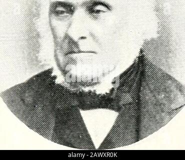 Pedigree fotografico dei discendenti di Isacco e Rachel Wilson . Rachel Crewdsox, nato a Kendal, 31st gennaio 1802, morì a Wellington, 25th luglio 1882, all'età di 80 anni. Sposato a Kendal, 6th febbraio 1833, età 31, Henry Fox, ottavo figlio di Thomas Fox e sua moglie Sarah Smith. Nacque a Wellington, 10th ^larice, 1800, si sposò a 32 anni, e morì a Welling-ton il 29th gennaio 1876, all'età di 75 anni. Problema: Due figlie. A. Rachel Crewdson Fox = John Edward Wakefield. Un figlio e una figlia. (Pagina 262.) b. Henrietta Maria Fox = Robert Luke Howard II A 7 d. Quattro figli e tre figlie. (Pagina 180.) Marv Foto Stock