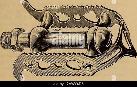 La revisione del commercio delle ruote e del ciclismo . Si Prega Di Menzionare La Ruota. • .IL.. Pedale Crosby Foto Stock