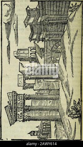Le anticita della citta di Roma: Raccolte sotto breuita da diursi antichi & modernni crittori . p4 » «* *g B.. Foto Stock