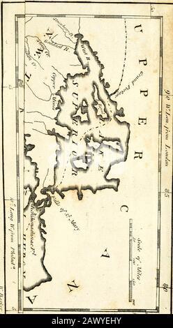 atlante tascabile americano di Carey; contenente venti mappe..con una breve descrizione di ogni stato, e della Louisiana: Inoltre, il censimento degli abitanti degli Stati Uniti, per il 1801 e le esportazioni dagli Stati Uniti per dieci anni. Titolo di dian è spento, e che si sta sedimentando sotto il governo degli Stati Uniti, è diviso in quattro contee, vale a dire Washington, Hamilton, St. Clair, andKnox. Fiumi. Il Muskingum è largo 250 metri alla sua confluenza con l'Ohio, ed è navigabile da grandi batteauxand chiatte alle Tre Gambe; e, da piccoli, per thelake alla sua testa. È confin Foto Stock