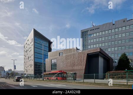 Plymouth University Buildings, Devon, South West England, Regno Unito Foto Stock