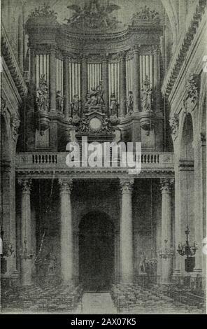 L'organo in Francia : uno studio della sua costruzione meccanica, delle sue caratteristiche tonali e della sua letteratura, con suggerimenti per la registrazione della musica d'organo francese su strumenti americani . CHARLES-MARIE WIDOR. = [NT-SULPICE, PAULS L'ORGANO (, N UCCUHE MMI DI MUSICA A AL RH L'ORGANO IN FRANCIA UNO STUDIO DELLA SUA COSTRUZIONE MECCANICA CARATTERISTICHE TONALI E LETTERATURA CON SUGGERIMENTI PER LA REGISTRAZIONE DI MUSICA FRANCESE SU STRUMENTI AMERICANI DI WALLACE GOODRICH CON UN'APPENDICE CONTENENTE LE SPECIFICHE DI ORGANI FRANCESI PROMINENTI E TIPICI, E UN GLOSSARIO DI TERMINI MUSICALI E D. Foto Stock