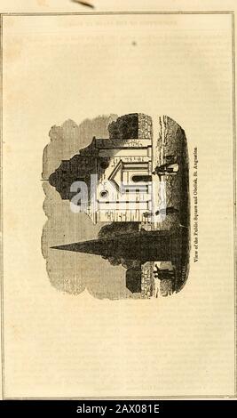 Una descrizione pittorica degli Stati Uniti; abbracciando la storia, la posizione geografica, le risorse agricole e minerali .. Sicuro e commodioso, essendo pro-tected dal mare dall'isola di Anastatia. La città si estende lungo il suo lato, sull'apeninsula, elevato soltanto dodici fetetstewesul livello del mare ed è di forma anoblunga, circa un miglio nella lunghezza, butnot molto compactly costruito. Il calcare che forma la costa è il materiale da costruzione. Presenta un aspetto veryattraente da senza, asaranci-alberi in abbondanza crescono nei cortili e nei giardini; ma molti di thesti-eets sono storti e Foto Stock