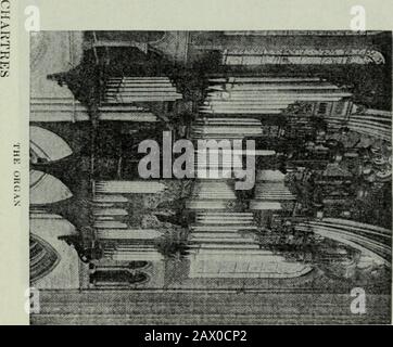 L'organo in Francia : uno studio della sua costruzione meccanica, delle sue caratteristiche tonali e della sua letteratura, con suggerimenti per la registrazione della musica d'organo francese su strumenti americani . Foto Stock