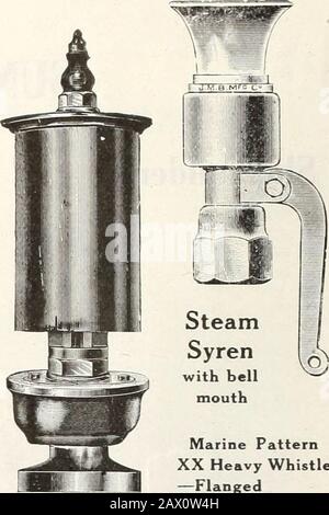 Canadian Shipping And Marine Engineering Gennaio-Dicembre 1915 . Raccordo Del Tubo Di Raccordo. Il bronzo al bronzo su ogni faccia del giunto rende la corrosione impossibile. Le estremità del tubo in ghisa malleabile pesante e l'insudurevolezza e durata del dado. Nessun costo di mantenimento. Costi di posizionamento, enessuna perdita da perdite. La Seatforma a sfera consente un collegamento rapido e facile, sia che le tubazioni siano in linea o fuori linea, un giunto CHE PERDE theNEVER a meno che non si decida di utilizzare una chiave. Le unioni DART sono il solo prodotto della nostra fabbrica, in modo che tutta la nostra attenzione e voce è concentrata, wliicl; assicura un massimo di cura, Foto Stock