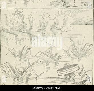 La guerra dell'America per l'umanità si riferiva alla storia e al quadro, abbracciando una storia completa della lotta di Cuba per la libertà, e il glorioso eroismo dei soldati e dei marinai americani . Ry.??:? •;/•: Y..&Y- .. J&£ M. Foto Stock