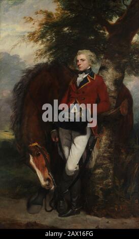 Captain George K. H. Coussmaker (1759-1801), 1782. Foto Stock