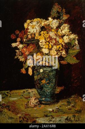 Fiori in una vaso blu, 1879-1883. Foto Stock