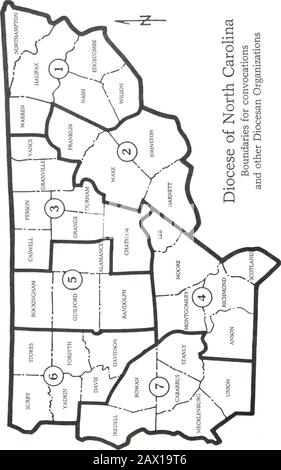 Journal of the ..annual convention of the Protestant Episcopal Church in the state of North Carolina [serial] . ugustines College 152 Saint Marys College & High School 154 Segretario della diocesi 155 Commissione per le piccole Chiese 156 responsabilità sociale nel Comitato investimenti 157 Comitato permanente della diocesi 158 Stato Della Chiesa, Commissione su 163 Commissione di Gestione 165 Thompson Childrens Home 166 Tesoriere della diocesi 172 Trustees della diocesi della Carolina del Nord 168 Università del Sud 169 Commissione Giovanile 170 Risoluzioni Adottate alla 178th Convenzione 225 Risoluzioni Prop Foto Stock