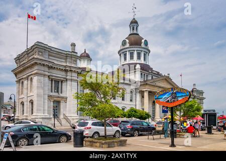 Il Municipio Nel Centro Di Kingston Ontario Canada Foto Stock