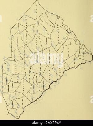 Dati Climatologici, Carolina Del Sud. C:WEATHER BUREAU OFFICE. O OS Pio P -JI-( - ;&gt; i Oh 5&lt;^ o HH*-^ H o. Makcu, 1001. CLIMA E CLIORS: SEZIONE CAROLINA DEL SUD. V. vs. Diriartmenlvol AGKICn/rURIv, Climate and Crop Service OK IL WEATHER BUREAU. SEDE CENTRALE: WASHINGTON, D. C. SOUTH CRROLILL^LFL SECTI0^1. J. W. BAUEB, Section Director, COLUMBIA, S. C. Vol., Ly. Columbia, S. C, marzo 1901. N.3. CLIMA E COSTOLETTE. Il mese di marzo, 1901, ha mediato un po'più freddo di solito, ed è stato degno di nota per le sue rapide fluttuazioni di temperatura. La diferenza tra il media tem Foto Stock