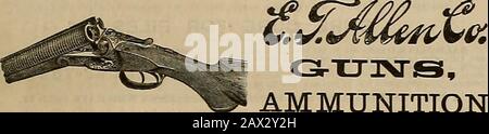 Allevatore e sportivo. Manufactured •-TIE REMINGTON ARMS CO. In vendita dal commercio. Pacific CO 1ST DEPOT, 425-427 Market Street. Sao Francisco. 35^. W. GEENEE FAEEEE MUNIZIONI SPORTMENS SI ADATTA a MIH 416 MARKET STREET. Imperial Sotto Sansome - San Francisco Clabrough, Golcher & Co. PISTOLE ^^^^^ prodotti GUISGtm ^^&lt;5J^^Merci Gmi. 538 MARKET STREET S. F. Smokeless Shot Gun Powder ha vinto più premi ai tornei e Germogli di Olub su thisOoast di qualsiasi Altra Polvere, dal momento CHE LA POLVERE D'ORO ha beenon il mercato. La Media più alta e La Più Lunga di Bun Di Straight Breaks Al Primo, Secondo e terzo torneo di Foto Stock