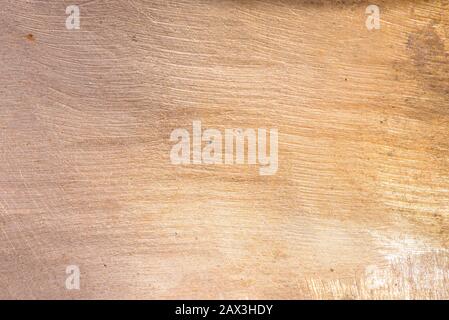 Texture di grunge bronzo superficie metallica con graffi Foto Stock
