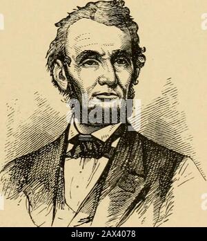 La storia dei giovani degli Stati Uniti e mezzo milione (31.443.321). CAPITOLO XXXI. LA GUERRA CIVILE. LINCOLN. N o uno che non era in mezzo a questo può ima-il Nord£:ine l'emozione che è sorta in tutto il Nord *^^^^.^y o sorpresa. Dichiara quando è stato sentito che Fort Sumter aveva beenattaced. Fino a quel momento c'era stata una grande divisione di sentimento al Nord; e ci weremany che pensò che, da pazienti sforzi, quelli che desideravano secedere dalla Unione potrebbe essere nuovamente broughtback. Pochi si sono davvero liti che c'era da beany combattimento serio. La popolazione bianca di theSou Foto Stock