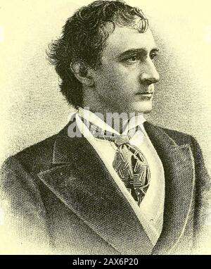 Qualcosa di uomini che ho conosciuto : con alcuni documenti di carattere generale, politico, storico, e retrospettivo . e malinconico Dane.Two anni prima dell'assassinio del presidente Lincoln,ho sentito Wilkes Booth come Romeo al vecchio McVicker. Gli anni che passano non hanno completamente oscurato le sue candele di notte sono bruciate fuori e jocund dayStands tiptep sui nici di montagna, e poi, come se le previsioni una scena per colpire l'orrore instates ancora non ancora nato e negli accenti ancora sconosciuti, il punto esclamativo: Devo essere andato e vivere, O rimanere e morire! Alto sulla lista dei mondi benefattori scrivere nome di Joe Jeffersso Foto Stock