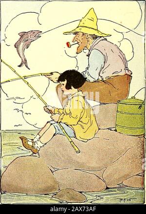 Il libro di Peter Patter; rime per i bambini . BEELA VICINO AL MARE Prendere un galleggiante, prendere un anguilla, Prendere una balena pigra, Prendere un ostriche dal heelAnd messo in un secchio. Theres un sacco di lavoro per lo zio Ike, grasso Ford e Meall giorno lungo e mezzo la notte At Beela vicino al mare. Farfalla farfalla, farfalla, Siedi sul mio mento, le tue ali sono come tinsel, Così giallo e sottile. Farfalla, farfalla, Dammi un bacio; se mi dai un dozenTheres niente male. Farfalla, farfalla, Fuori ai fiori,- Wee, sprite soulless Delle lunghe ore estive. Fiamme blu fiamme ANDRED fiamme blu e fiamme rosse In un mondo da Foto Stock